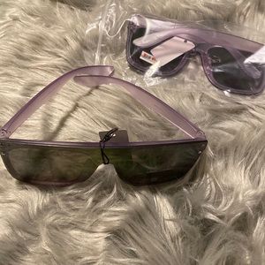 Kids Sunglasses Frosty color pink and purple